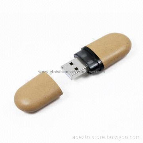 Recycle USB Stick with 16GB Storage Capacity, Supports Password Protection and Bootable Function